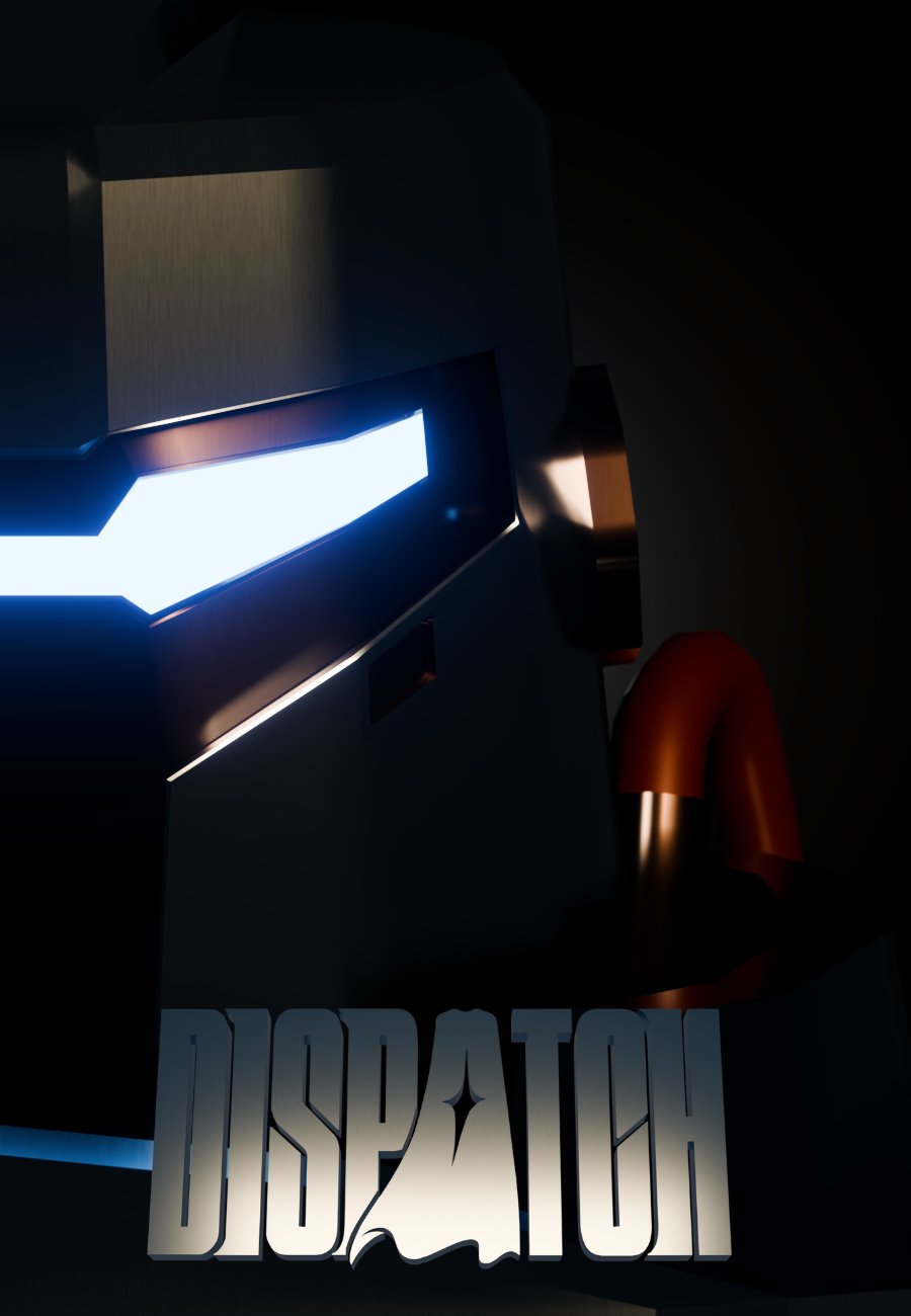 mecha man dispatch render