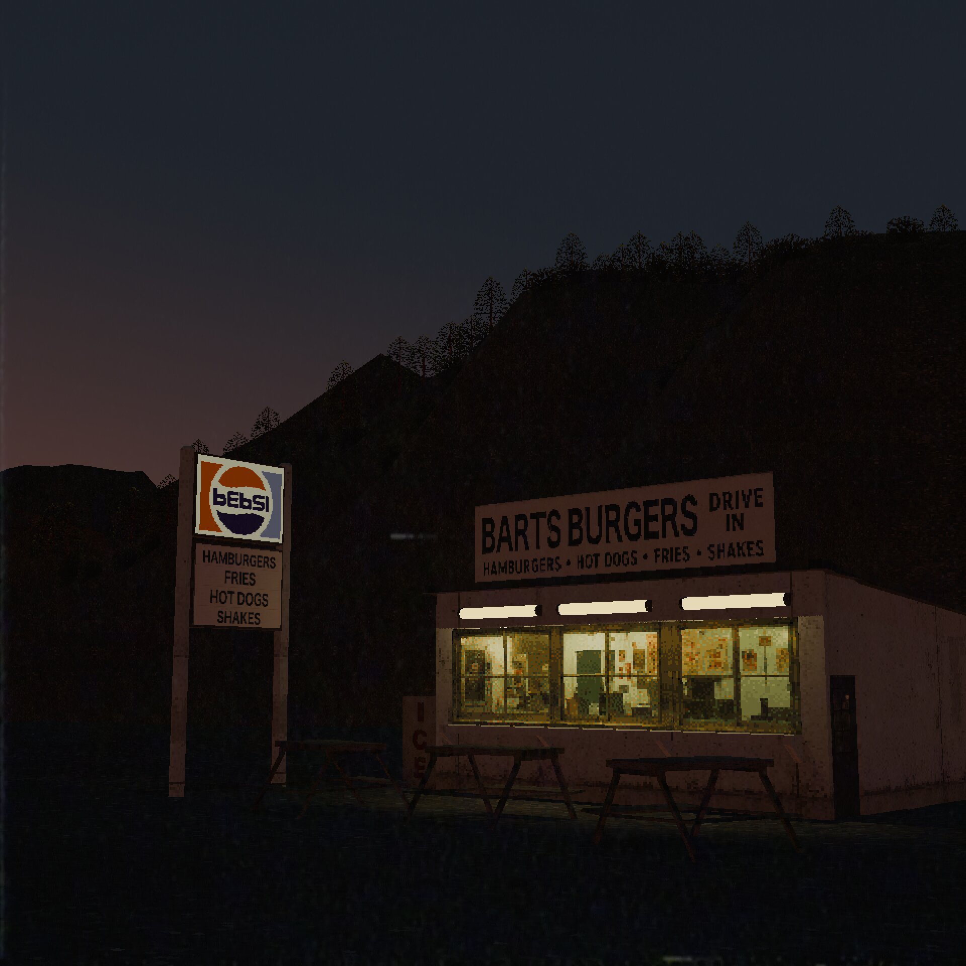 Bart's burgers